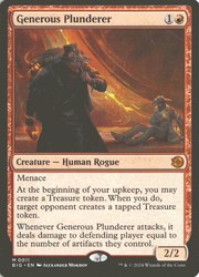 Generous Plunderer - Outlaws of Thunder Junction: The Big Score - Mythic Rare