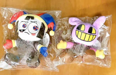 The Amazing Digital Circus Plush Jax Pomni Set of 2 POP UP Tokyo Tower Limited