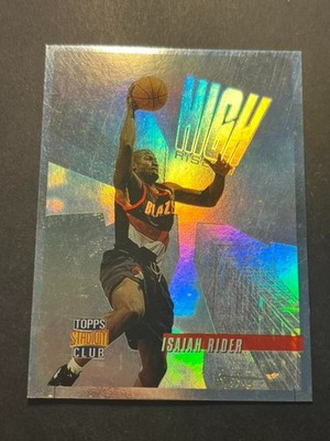 Box 33: High Risers BORDERED TEST PROOF  BLANK BACK MEMBERS ONLY Isaiah Rider