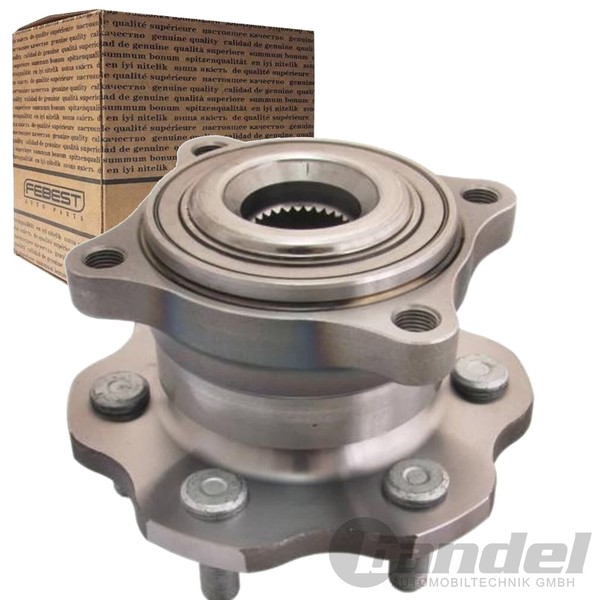 Febest Radnabe Hinterachse Passend FüR Nissan Pathfinder | 0282-R51R-image
