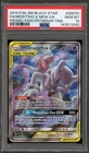 Pokemon Mewtwo & Mew GX Power Partnership Tins Full Art Promo SM191 PSA 10