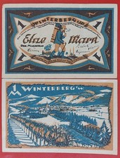 Germany Winterberg 1 Mark (1921) XF