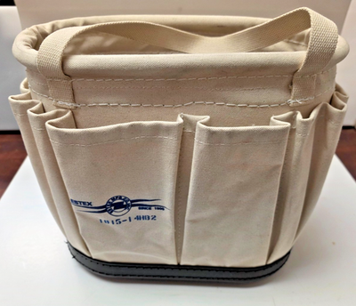 #ad Estex 1815 14HB2 HARD BODY 28 POCKET SPLICERS TOOL BUCKET BRAND NEW $70.39