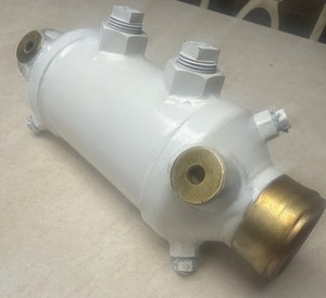 OEM Cummins 3393663 Marine Diesel Transmission Oil Cooler Copper Nickel