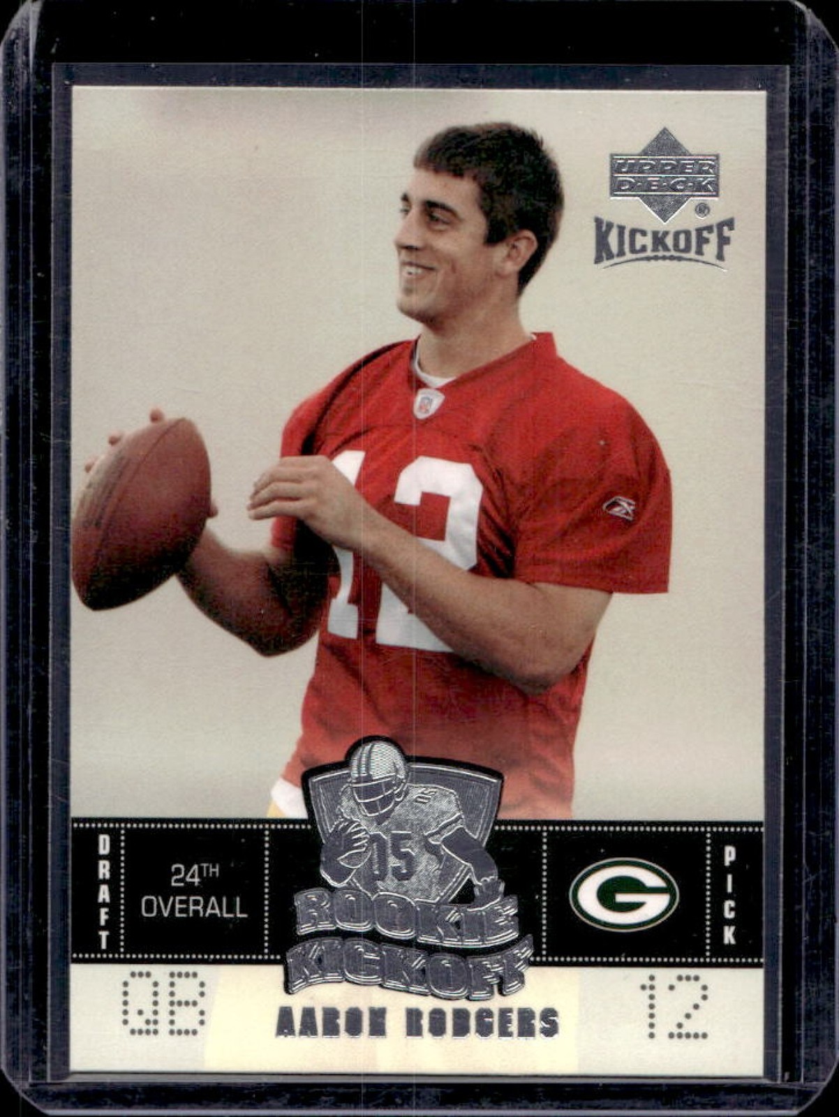 2005 Upper Deck Kickoff Aaron Rodgers Rookie RC #91 Packers
