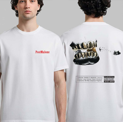Post Malone Go Flex 10 Year Anniversary   Retro Tee