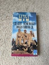 Gunga Din VHS. Cary Grant, Victor McLaglen, Douglas Fairbanks Jr.