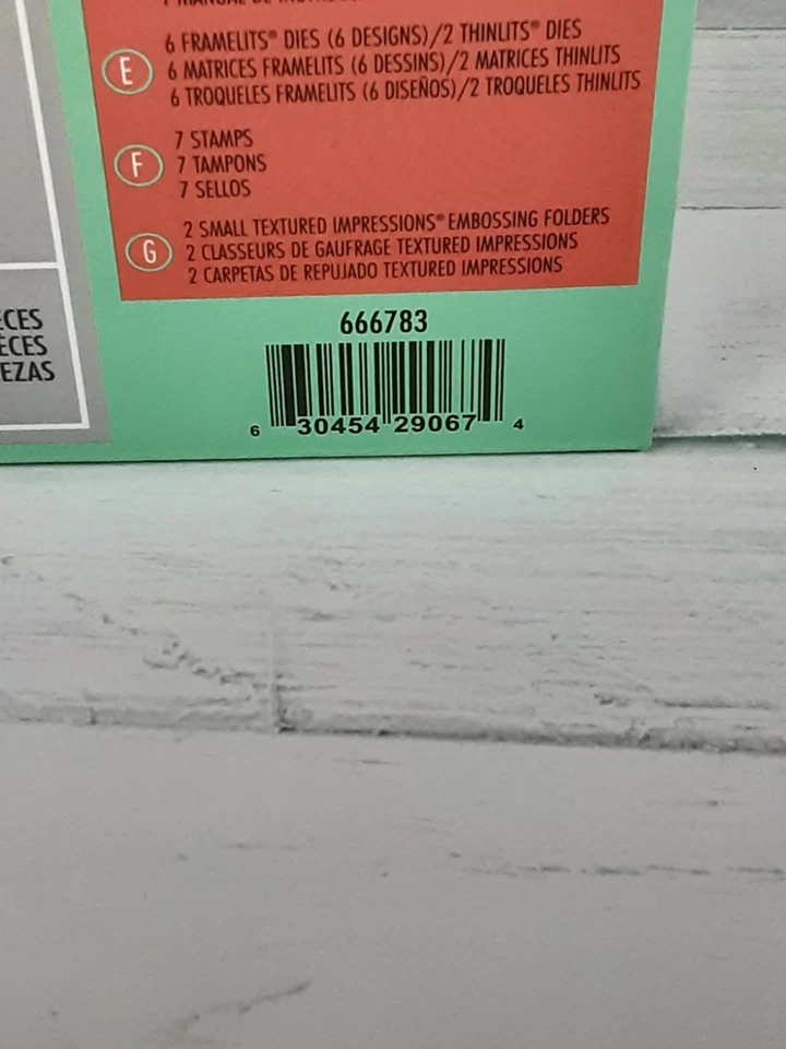 NEW Sizzix Sidekick Die Cutting Machine Starter Kit 22 Pieces Cutting Pads Dies - Image 3 of 4