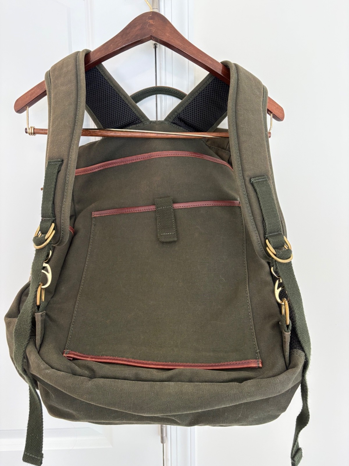 Orvis Battenkill Backpack - Canvas & Leather - image 4