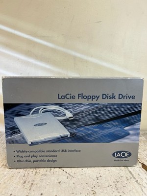 Lacie USB Floppy Disk Driver Pocket USB FDD 706018 MyFloppy3 - Tested Working