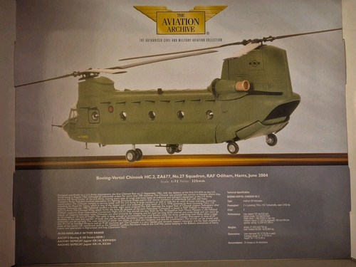Corgi AVIATION Boeing-Vertol HC.2 n°27 Squadron RAF Odiham AA99167 avec diorama - Photo 3/5