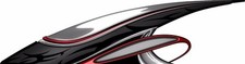 Perpetua Go Kart Race Car Vinyl Graphic Decal Half Wrap