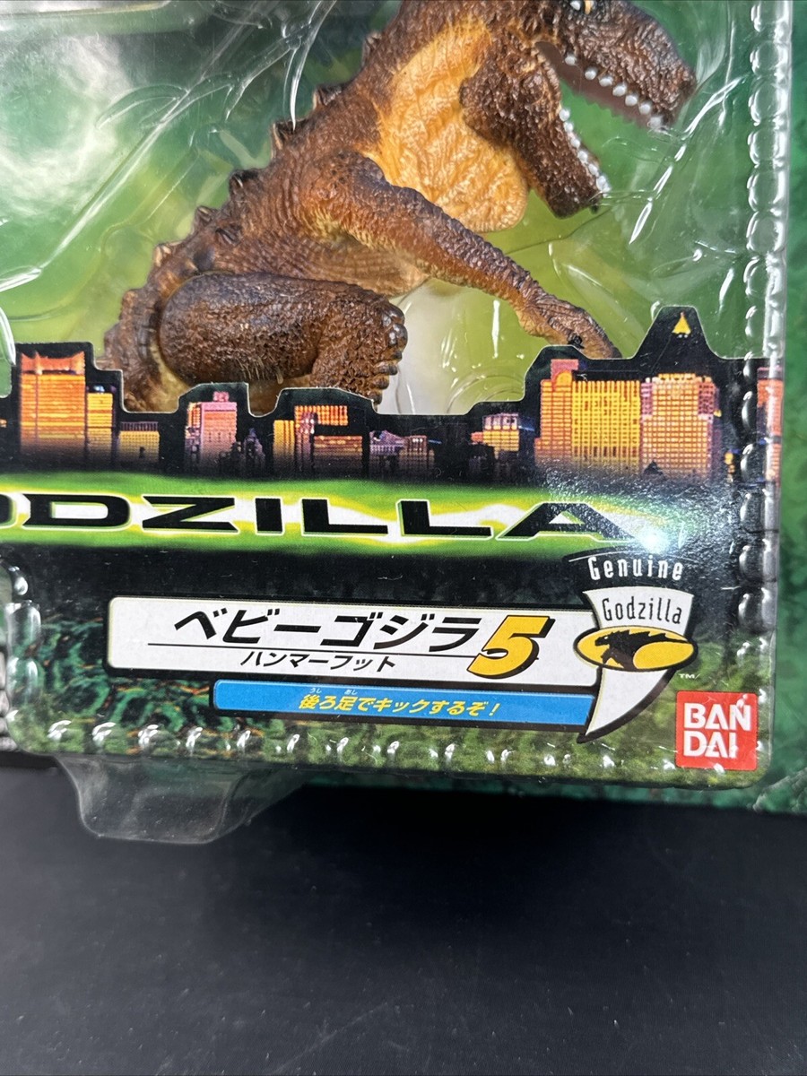 1998 BANDAI TRENDMASTERS BABY GODZILLA Hammer Foot Baby