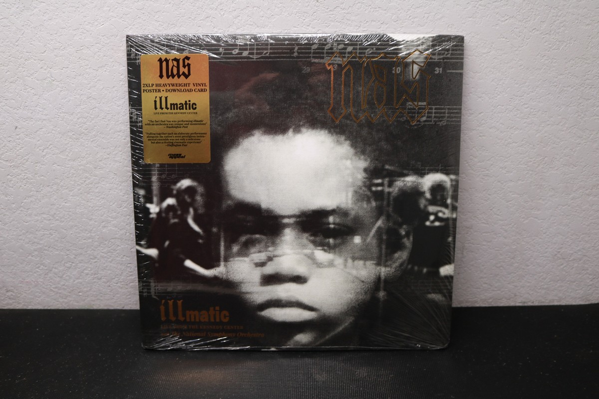 新品 NAS Illmatic:Kennedy Center レコード Nas Illmatic Live from the Kennedy Center 2X LP Double