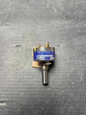 1 Stück Megatron RP23-4788 - 20k Ohm +/-3% Stufenlos Potentiometer NOS (KL8-59)