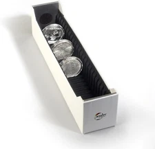 Slotted Coin Capsule Box Lighthouse Intercept 1 Row Storage Box Hold Airtite H