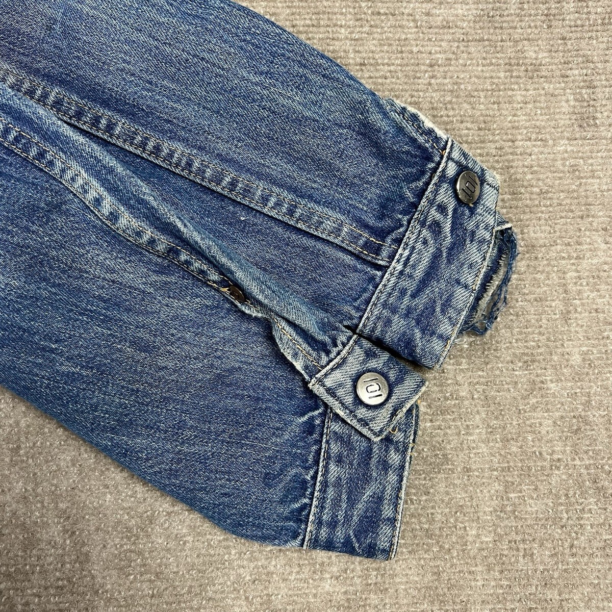 Vintage 50s Montgomery Ward 101 Selvedge Jean Denim Jacket Vintage 50s Montgomery Ward 101 Selvedge Jean Denim Jacket