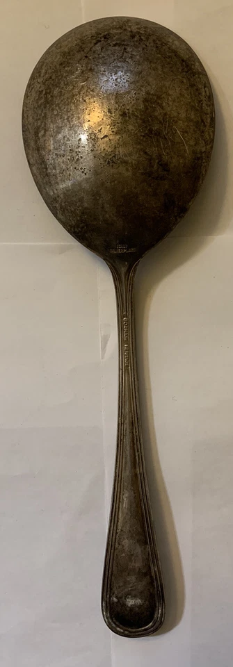 Gotham H. VINTAGE SILVER PLATE Serving Spoon- Serving Utensil- Single - Mb33 - Image 2 of 4