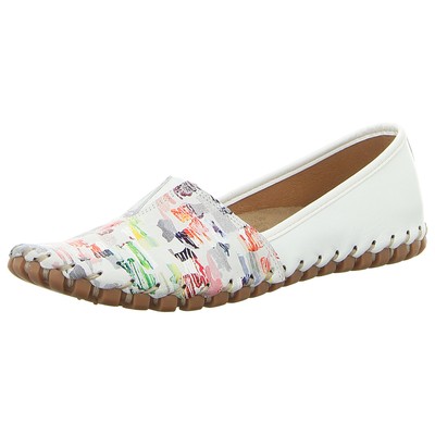 Gemini Schuhe Slipper 031203-19/199 weiss/multi (weiß) NEU weiß
