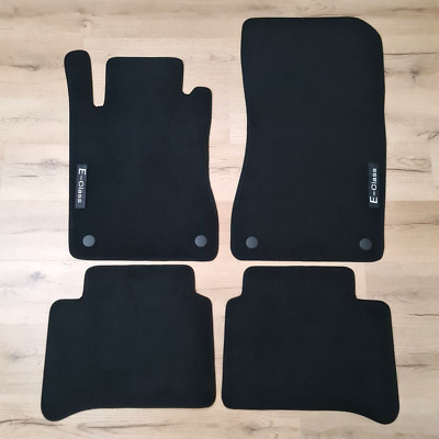 Car floor mats velour for Mercedes E Class W211 Waterproof Black Carpet Liners