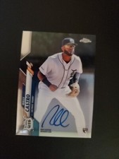 WILLI CASTRO 2020 Topps Chrome Rookie RC Autograph Card #RA-WC Detroit Tigers Tw