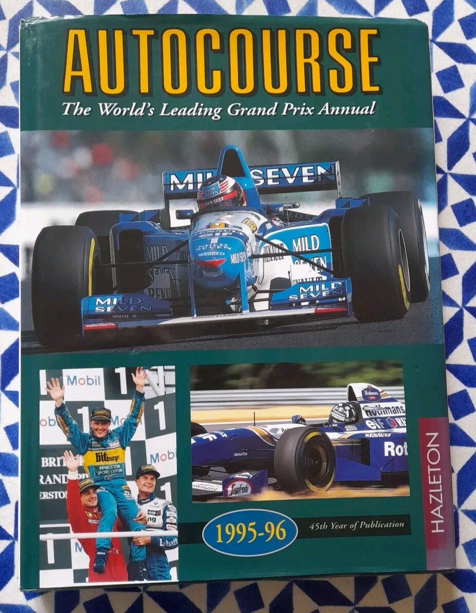 Autocourse Annual 1995-96 Yearbook Formula Le Mans 24 Hrs F2 F3