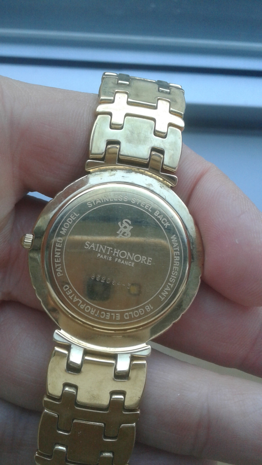 Saint-Honore Paris Vintage Swiss made Gold Watch Saint Honore Paris Quartz watch 721004.3-C6, Swiss made  main image 4