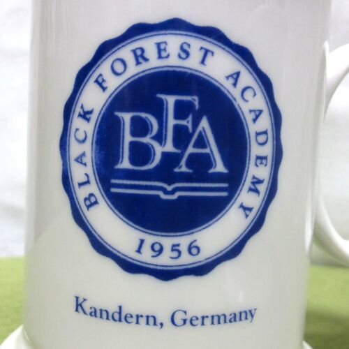 BLACK FOREST ACADEMY coffee mug Kandern biblical thought Germany cup BFA school - Picture 2 of 3