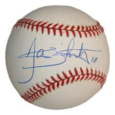 Dante Bichette Autographed Official National League Baseball Rockies BAS Beckett