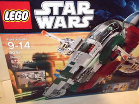 New & Sealed! LEGO Star Wars Set 8097 Slave 1, Retired! Boba Fett Bossk Han Solo