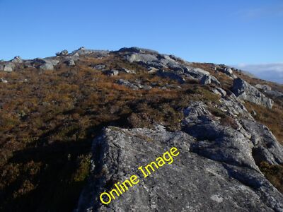 Photo 6x4 Summit ridge of Carn na Cloiche Mu00c3u00b2ire above Strathco c2013