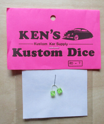Purple Fuzzi-Fur For Dice – Ken's Kustom Car Model Accessory 1:24 1:25 Scale #115