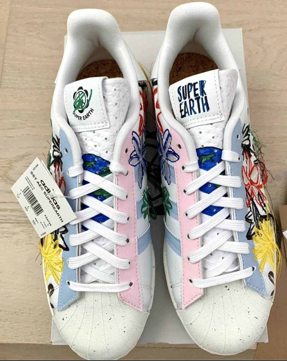 adidas gazelle silver green womens Adidas x Sean Wotherspoon Superstar SUPEREARTH  Extra Butter