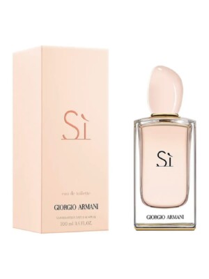 Giorgio Armani Si Eau de Toilette Spray 100ml for Women New Sealed