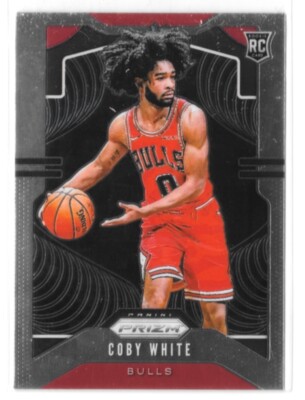 2019-20 Panini Prizm - Rookie Ball in Right Hand #253 Coby White (RC)