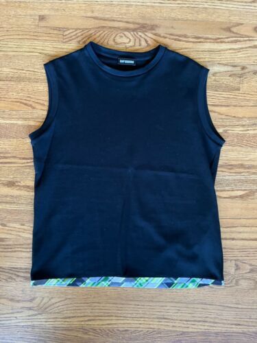 Raf Simons SS2002 Archive Kollaps Tank Top 48/M Black Raf Simons SS2002 Archive Kollaps Tank Top 48/M Black