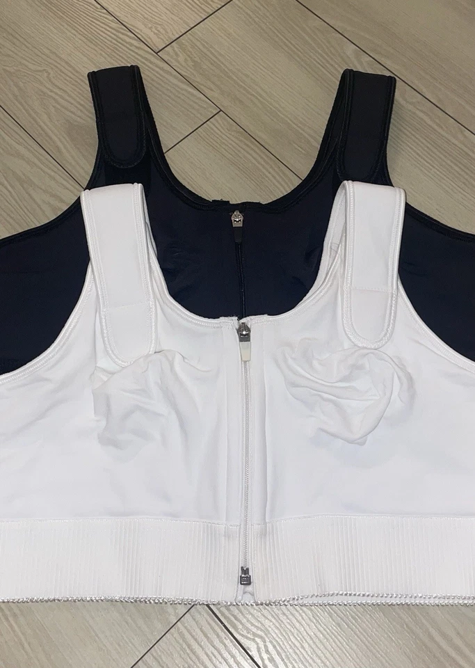 2 Sujetadores de compresión posquirúrgicos Amoena 2863N Patricia para mujer 42B/C Foto 3 de 4