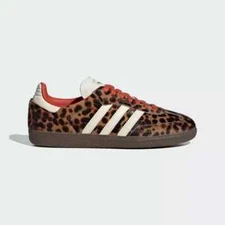 adidas Samba OG Preloved Red Leopard 2025-JI2734- NEW WITH BOX