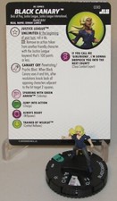 BLACK CANARY 030 Justice League Unlimited DC HeroClix
