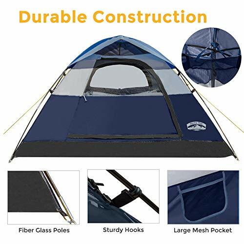 Pacific Pass 6 Person Family Dome Tent 