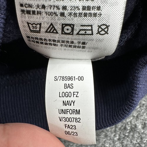 Baby Gap Sweater Toddler Boys 4Y Blue Hoodie Full Zip NEW - Picture 5 of 9