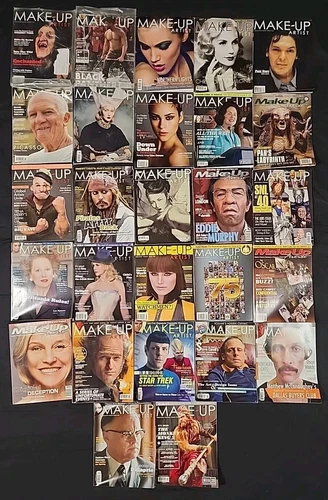 27 Issue Lot Make-Up Artist Movie Magazine 119 93 105 111 102 125 66 77 75 69 K