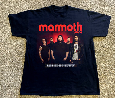 NEW MAMMOTH WVH Band TOUR 2024 Gift For Fan Black All Size Shirt AG2275