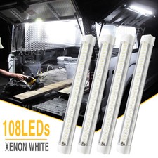 4pcs Led Strip Lights Campervan Car Interior Light Bar Caravan Van 108LEDs