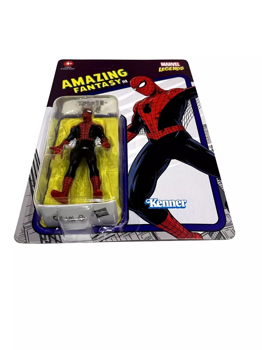 Marvel Legends Retro Amazing Fantasy Spider-Man Figure Kenner 3.75