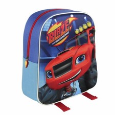 Zaino Blaze bimbo asilo scuola bambino zainetto mega macchine 3D 31x25x10