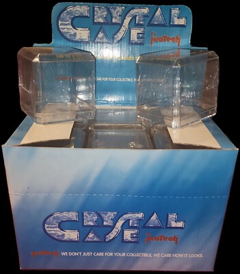CRYSTAL CASE BY PROTECH BASEBALL DISPLAY CASE CUBE 12 Pack