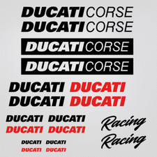 Ducati sticker Corse 18x decal replacement Panigale 959 899 1098 1199 Monster 