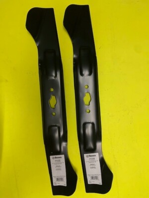 Pair 46'' blades for CUB CADET, CRAFTSMAN, MTD mowers 742P05510 742-05510 S hole