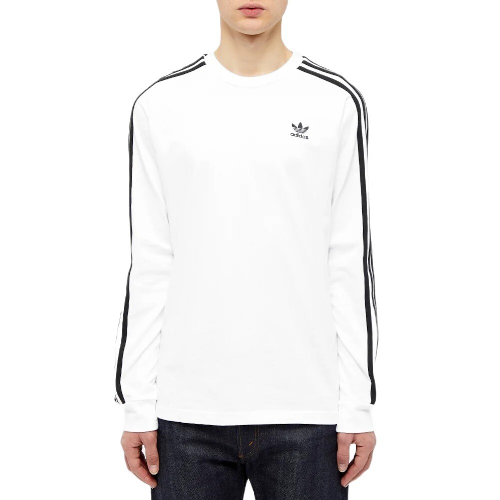 Adidas Men's Long Sleeve Shirt 3-Stripe Adicolor Classics